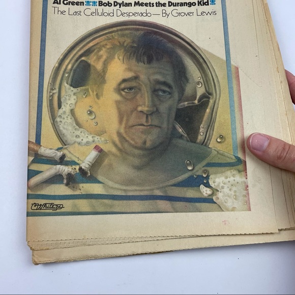 Vintage Rolling Stone Magazine Bob Dylan Al Green March 15, 1973 - Picture 5 of 5